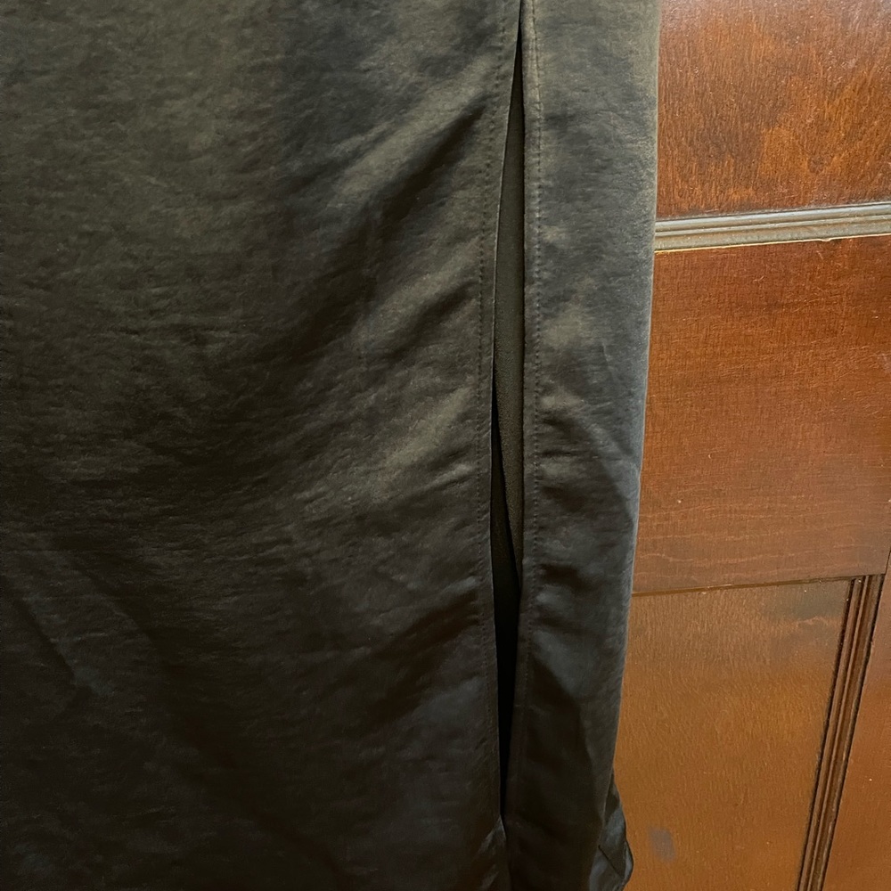 Wild Fable Black Satin Midi dress - Picture 6 of 6